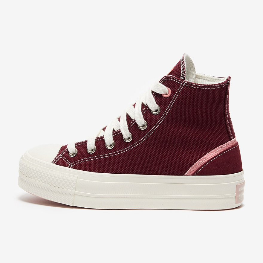 Converse Womens Chuck Taylor All Star LiftDeep Bordeaux/Egret