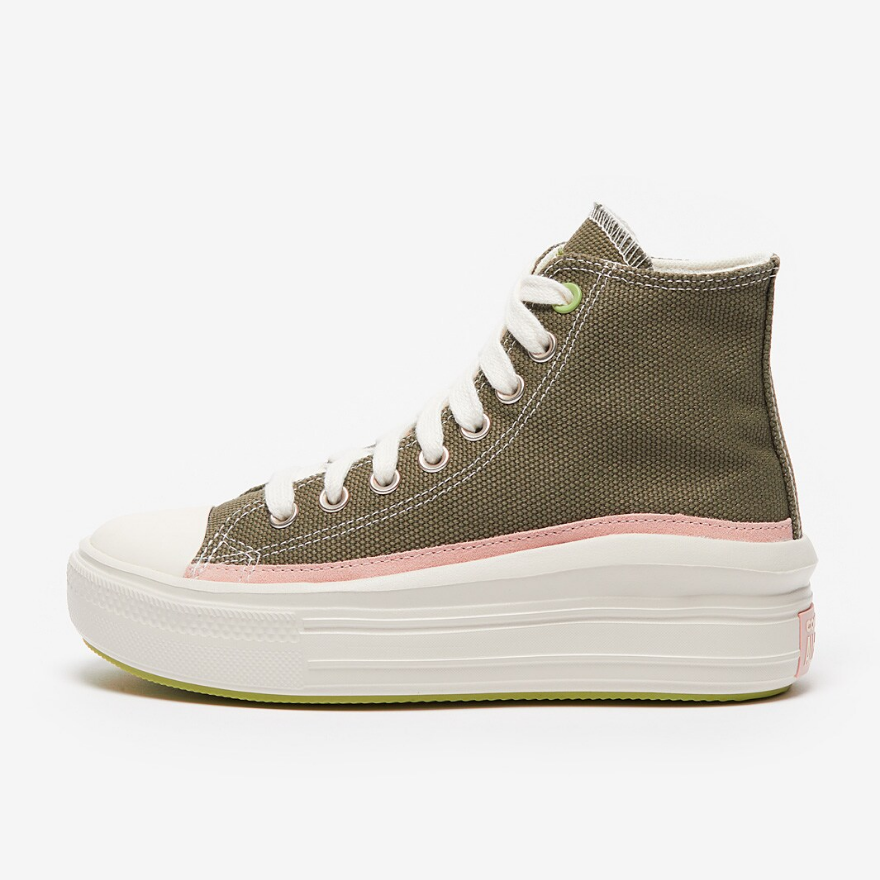 Converse Womens Chuck Taylor All Star MoveUtility/Egret/Pink Sage