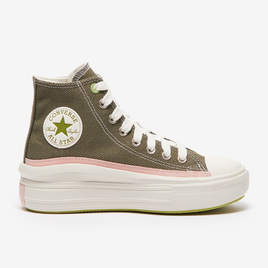 Converse Womens Chuck Taylor All Star MoveUtility/Egret/Pink Sage