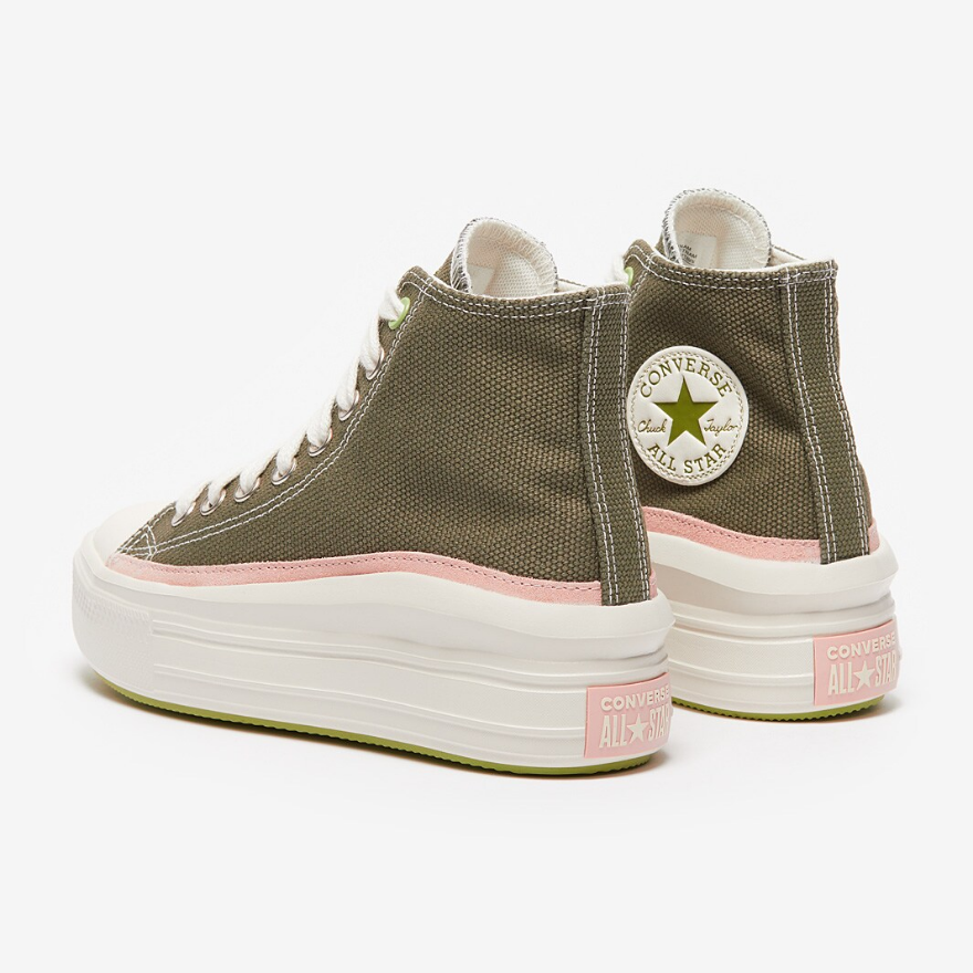 Converse Womens Chuck Taylor All Star MoveUtility/Egret/Pink Sage