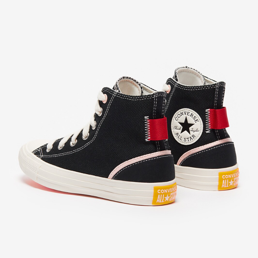 Converse Womens Chuck Taylor All StarBlack/Red/Egret