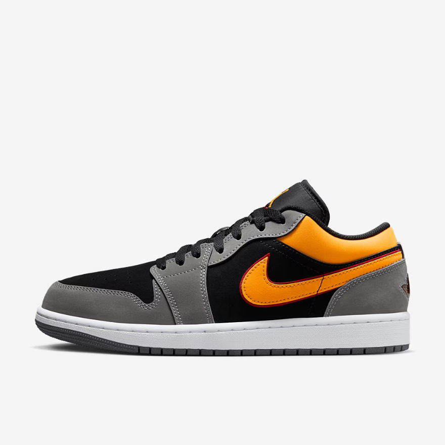Air Jordan 1 Low SEBlack/Vivid Orange/Light Graphite