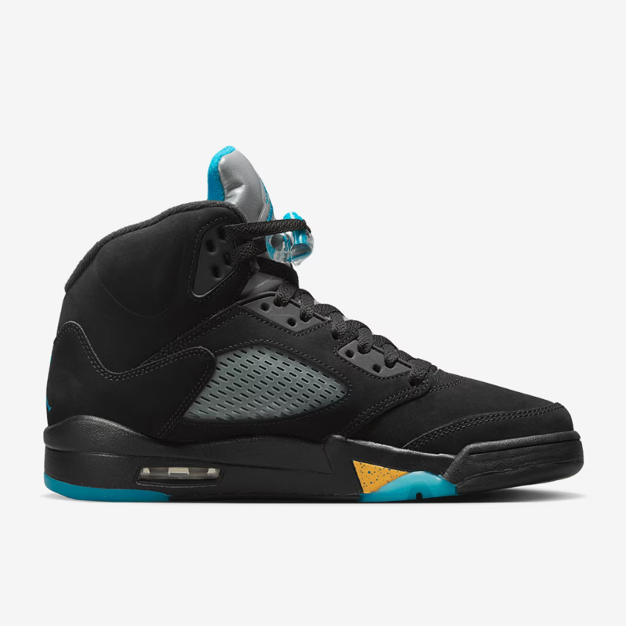 Air Jordan 5 RetroBlack/Aquatone/Taxi