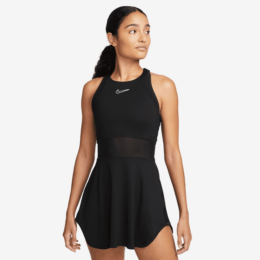 Nike Womens Court Dri-FIT Slam DressBlack/Black