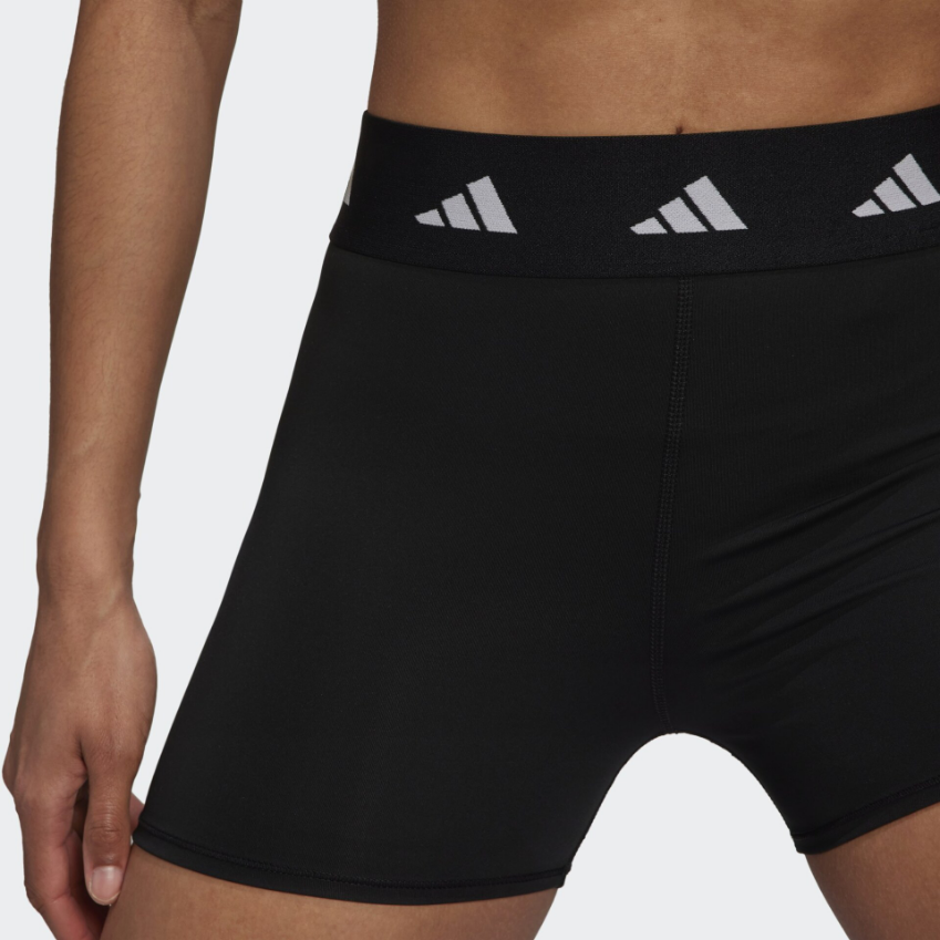 adidas Womens Techfit 3 Inch Short TightsBlack