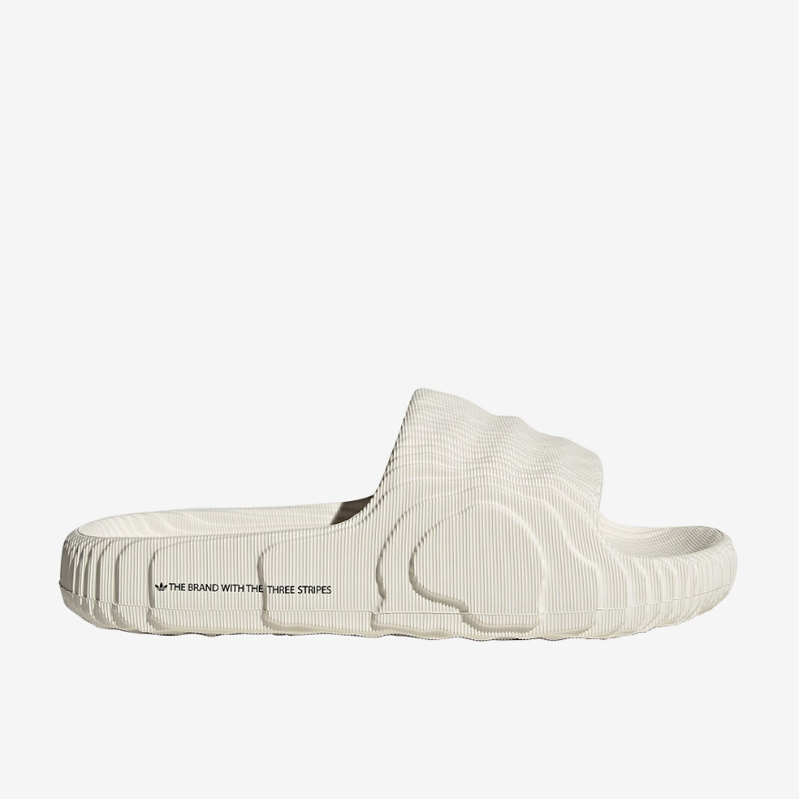 adidas Originals Womens Adilette 22Off White/Core Black