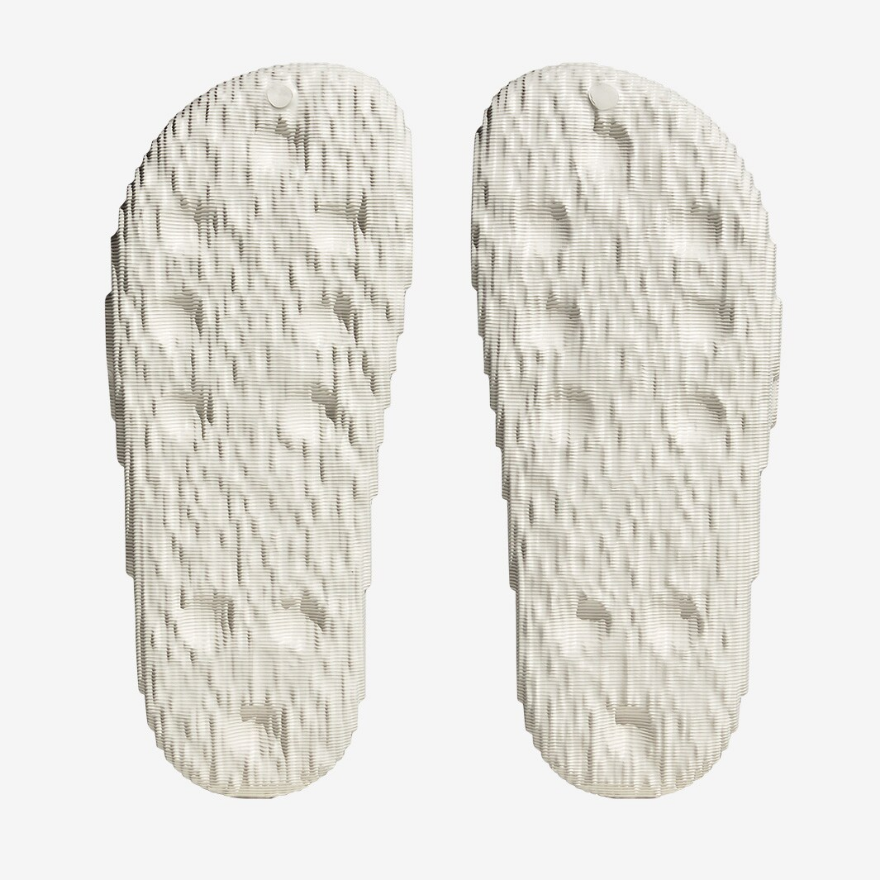 adidas Originals Womens Adilette 22Off White/Core Black