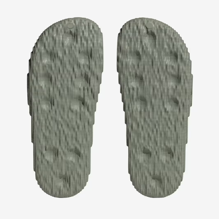 adidas Originals Womens Adilette 22Signal Green/Core Black
