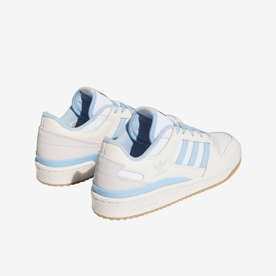 adidas Originals Womens Forum LowCore White/Clear Sky/Ftw White