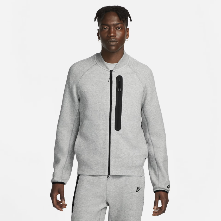 Nike Sportswear Tech Fleece Bomber JacketDark Grey Heather/Black