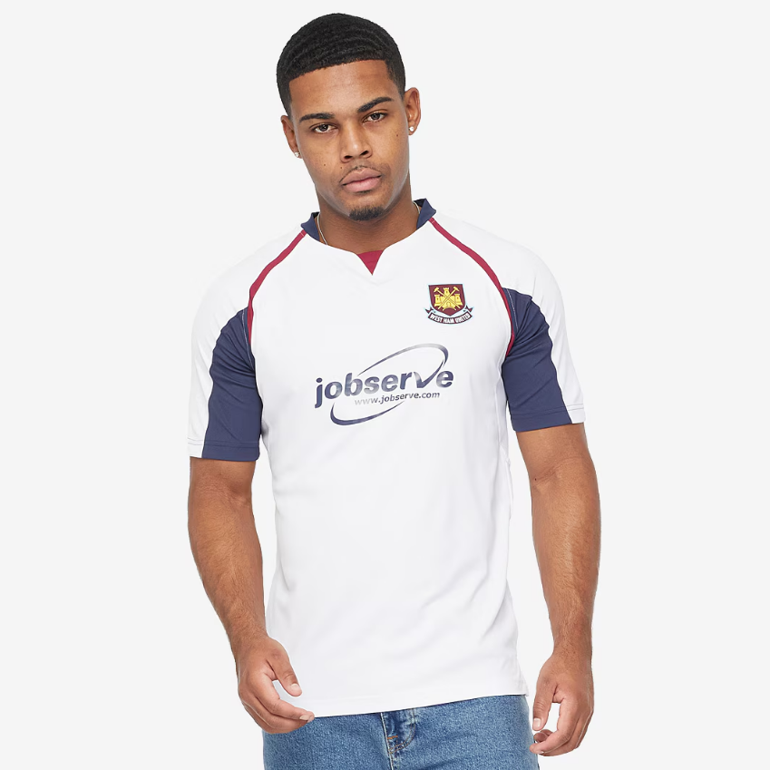 Score Draw West Ham United 2006 FA Cup Final ShirtWhite/Navy/Burgundy
