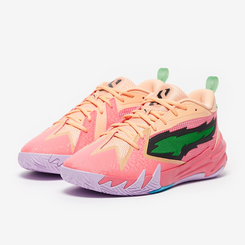 Puma Scoot ZerosPassionfruit/Puma Green/Peach Fizz