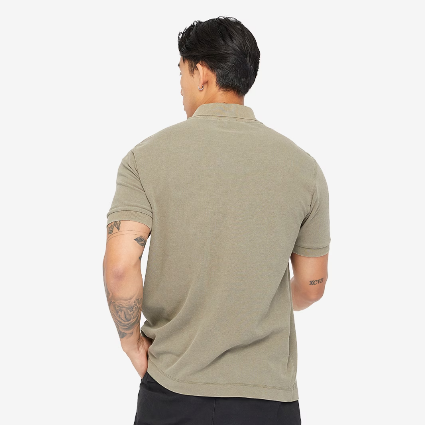 Lacoste Classic Fit Cotton Polo ShirtEco Kelp
