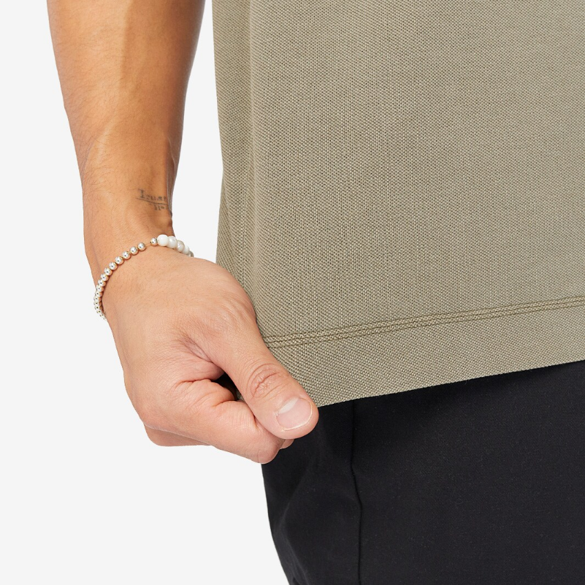 Lacoste Classic Fit Cotton Polo ShirtEco Kelp