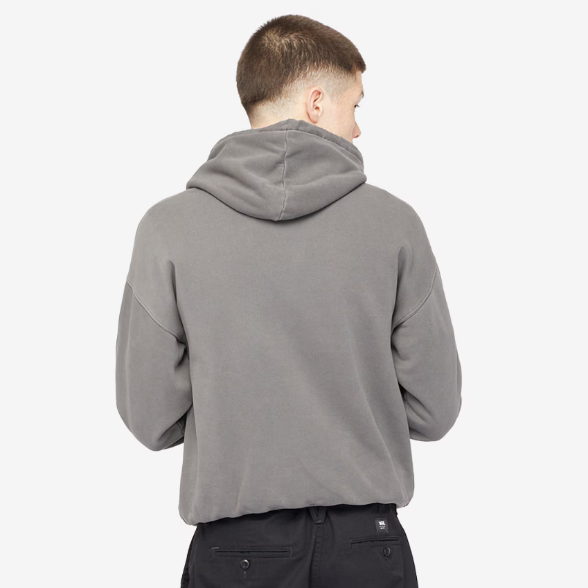 Lacoste Loose Fit Cotton HoodieEco Iron Gate