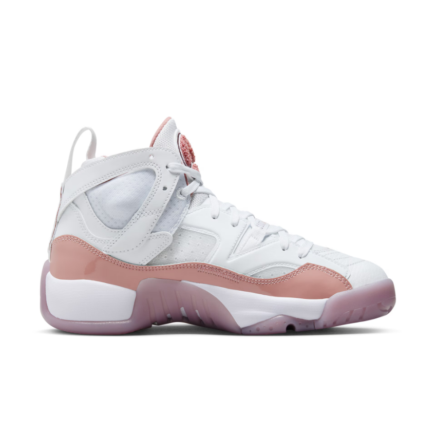Womens Jordan Jumpman Two TreyRed Stardust/Sky J Mauve/White