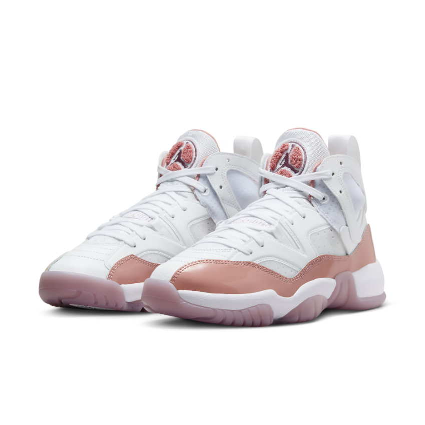 Womens Jordan Jumpman Two TreyRed Stardust/Sky J Mauve/White