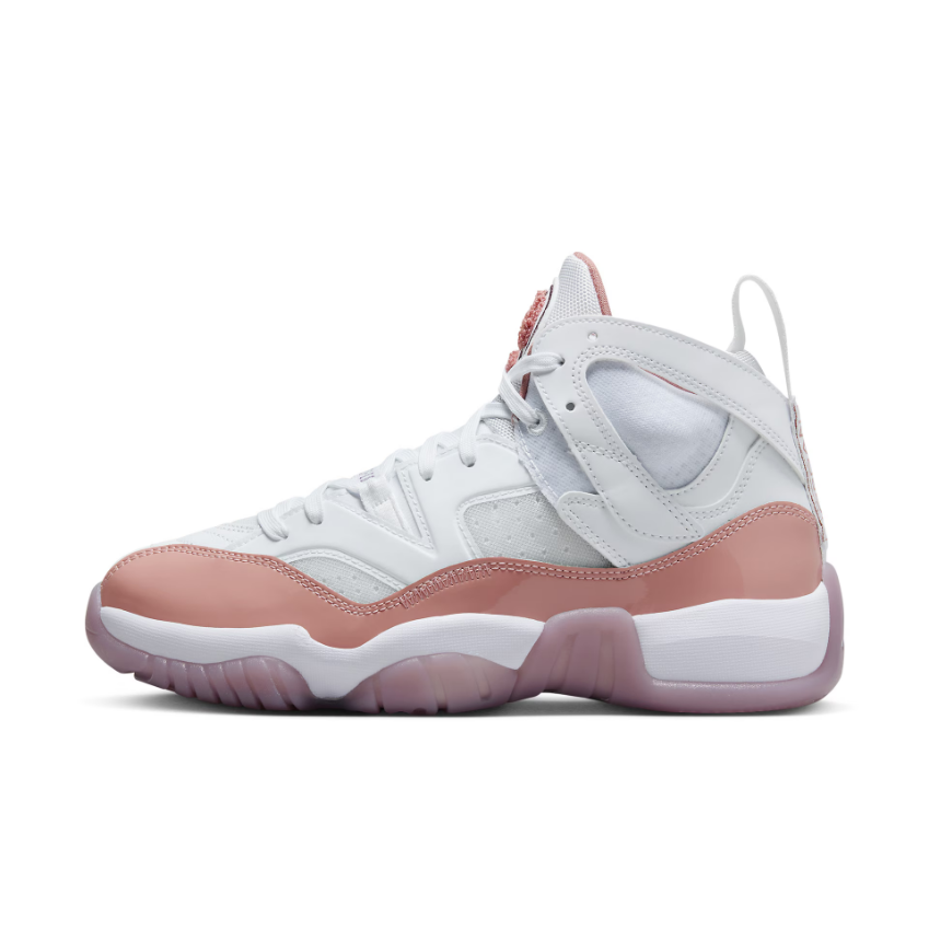 Womens Jordan Jumpman Two TreyRed Stardust/Sky J Mauve/White