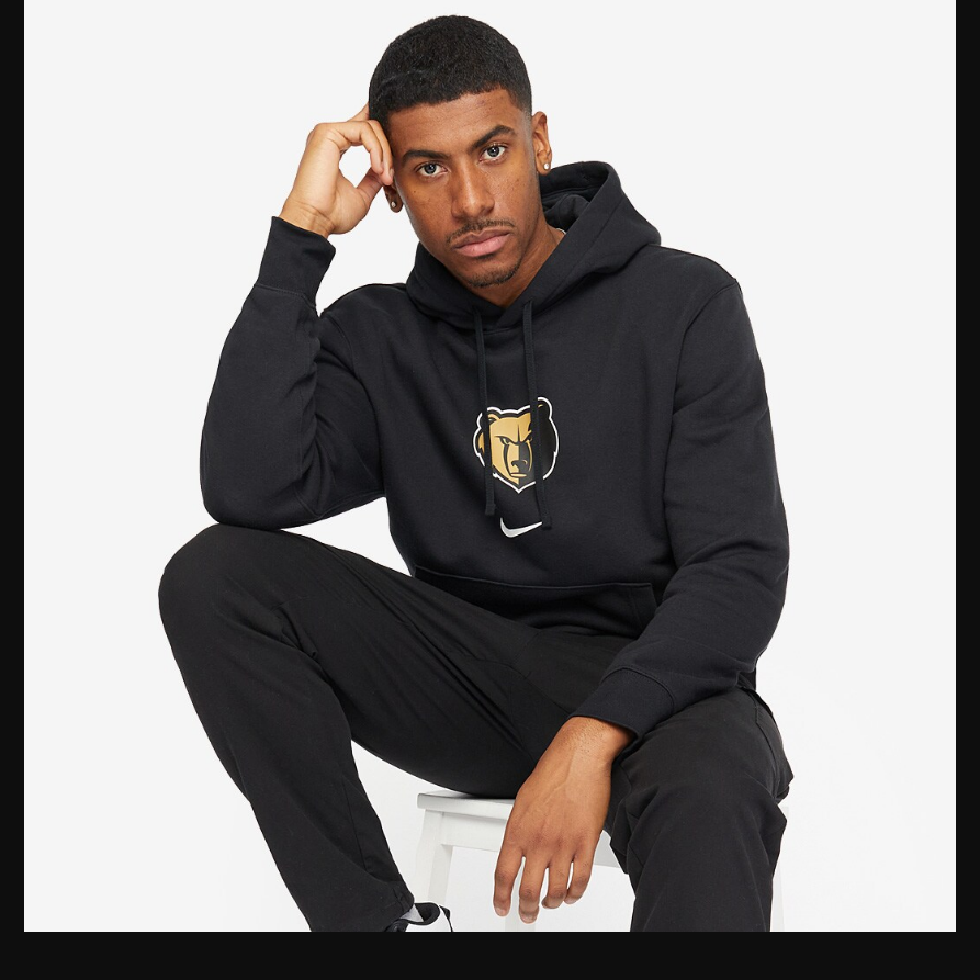 Nike NBA Memphis Grizzlies Club CE Pull-Over HoodieBlack