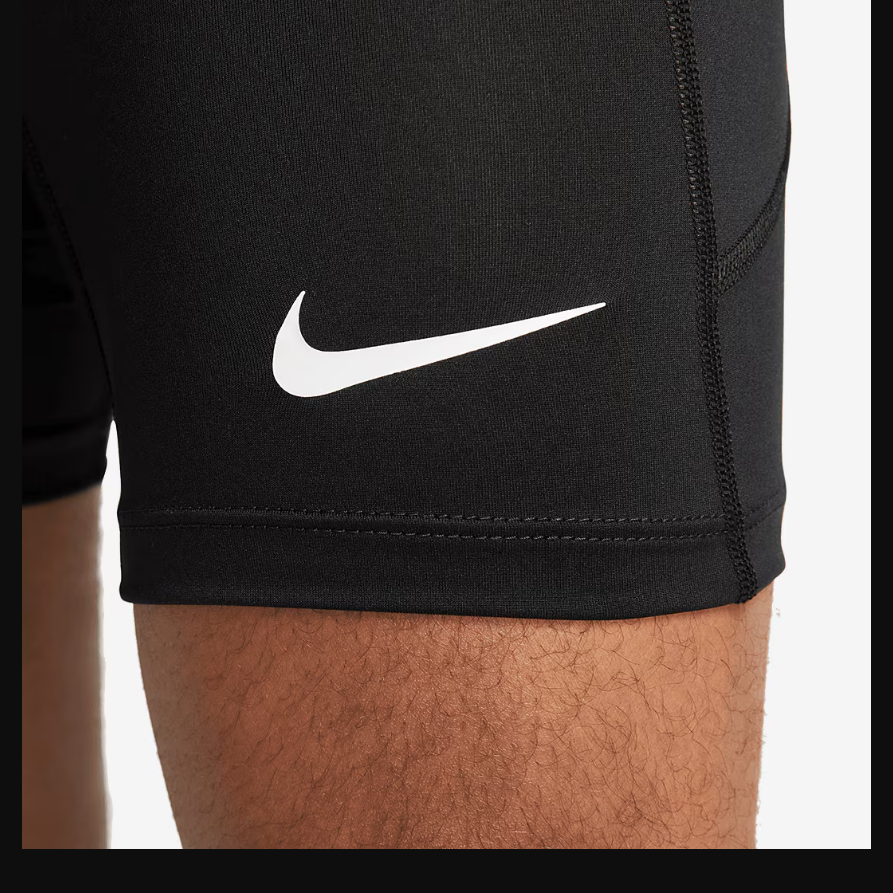 Nike Pro Dri-FIT Fitness Long ShortsBlack/White