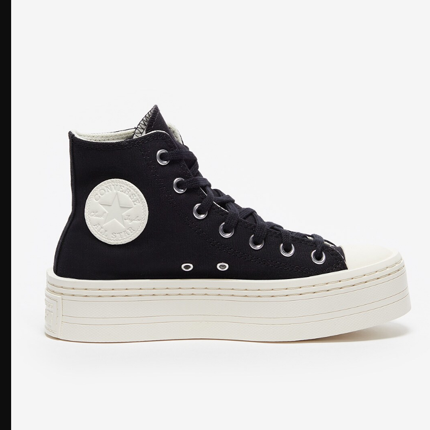 Converse Womens Chuck Taylor All Star Modern Lift PlatformBlack/Egret