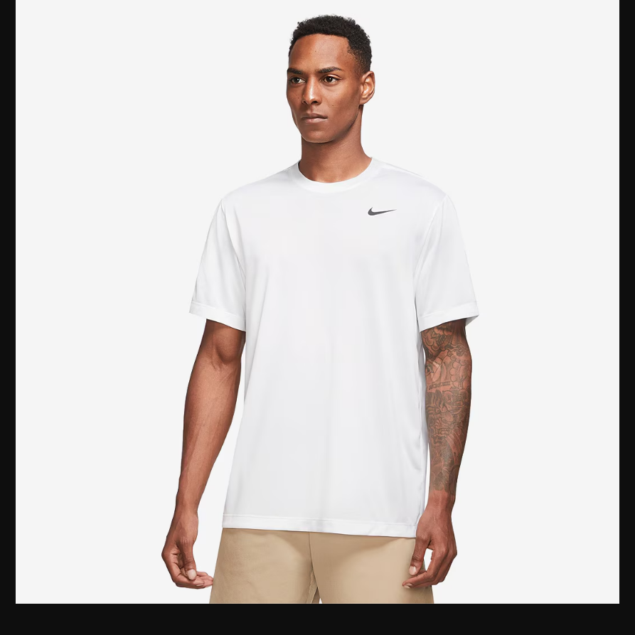 Nike Dri-FIT Legend T-ShirtWhite/Black