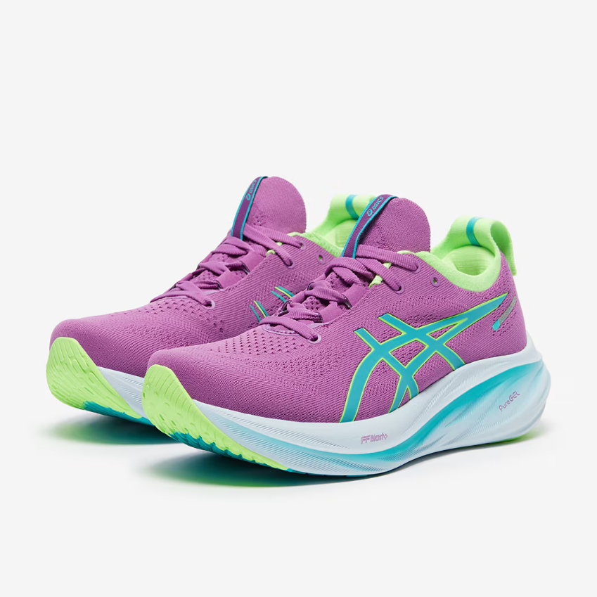 ASICS Womens Gel-Nimbus 26 Lite-ShowLite-Show/Illuminate Green