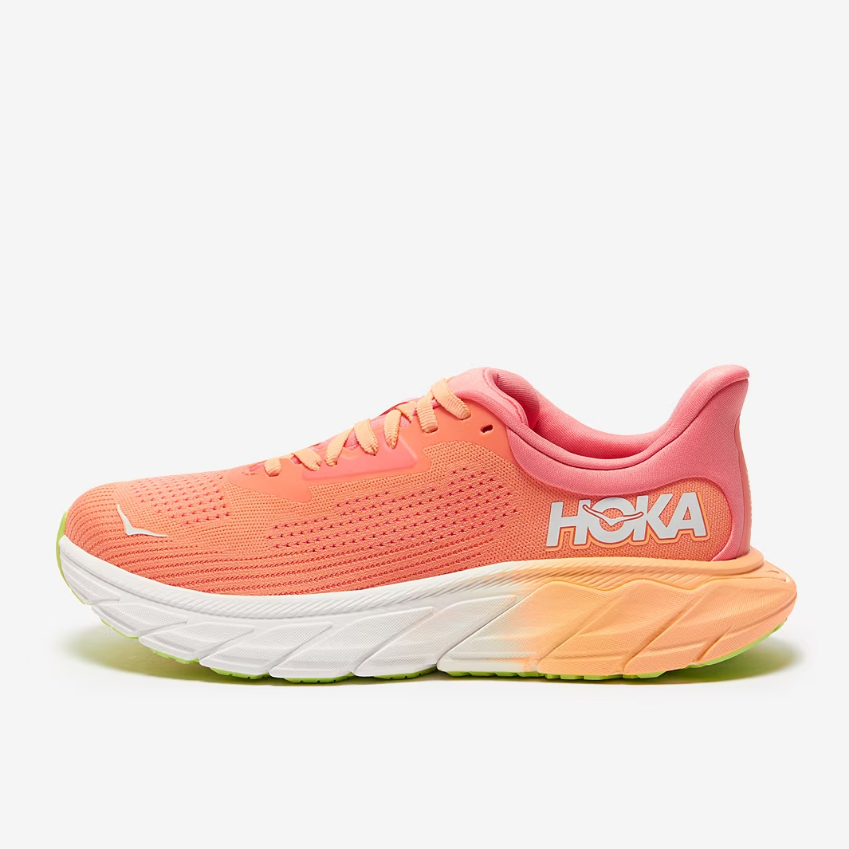 Hoka Womens Arahi 7Papaya/Coral