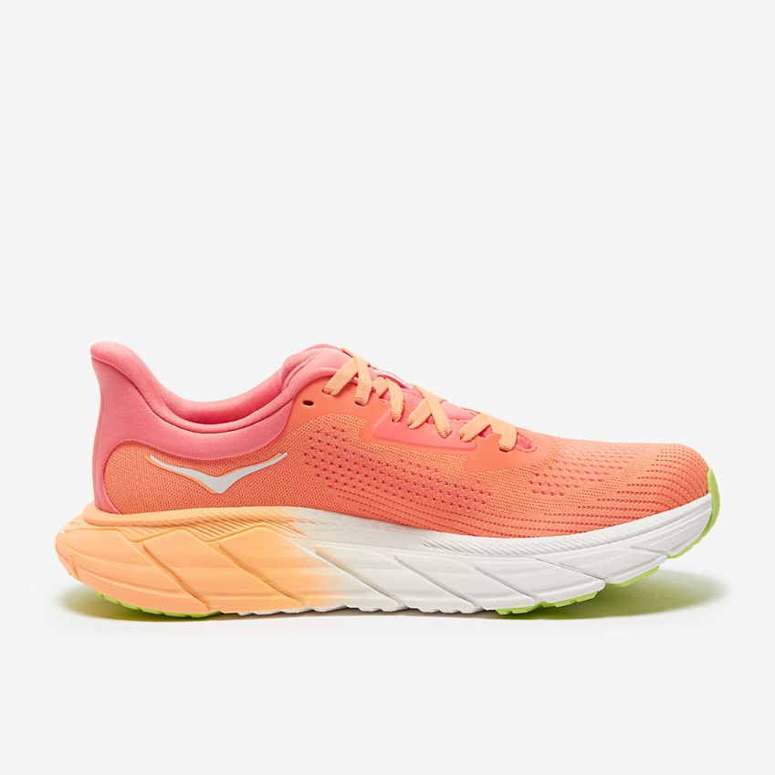 Hoka Womens Arahi 7Papaya/Coral