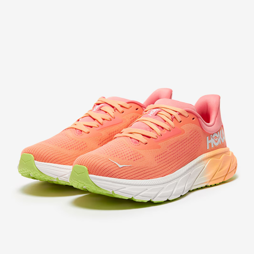 Hoka Womens Arahi 7Papaya/Coral