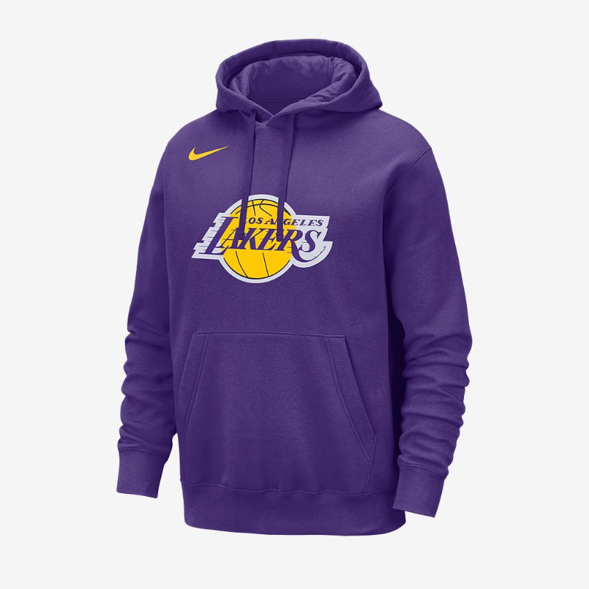 Nike NBA Los Angeles Lakers Club Pull-Over Hoodie