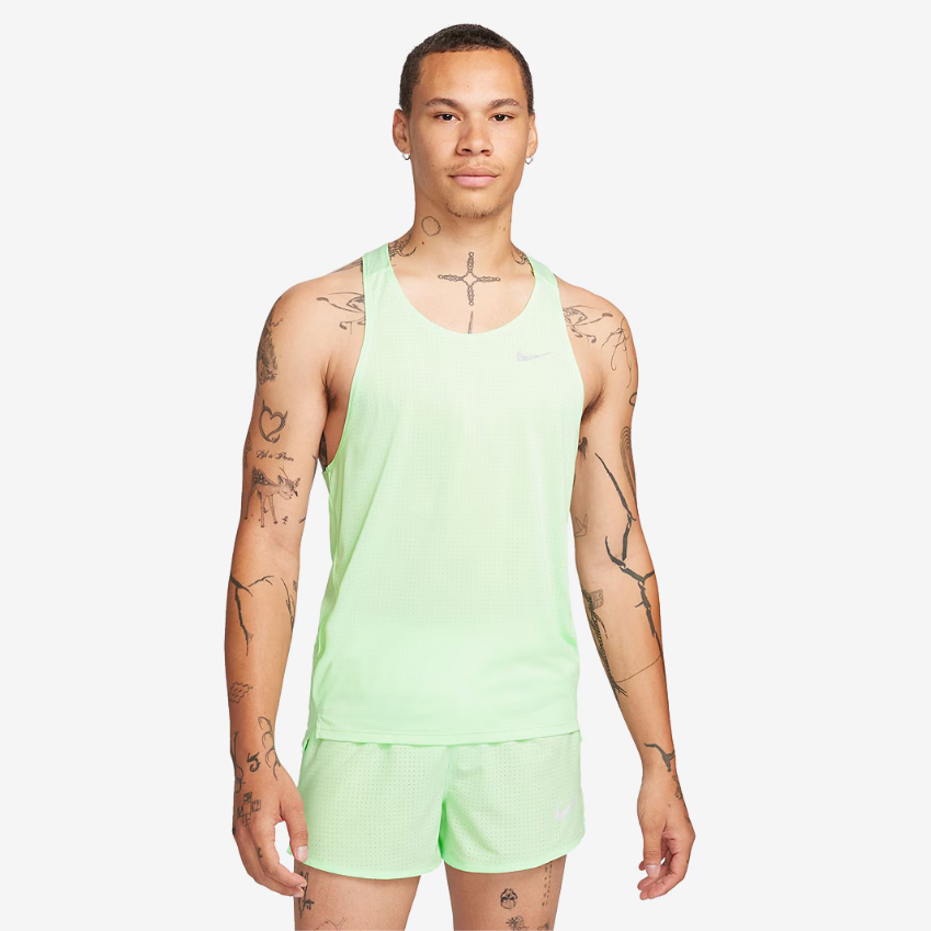 Nike Dri-FIT SingletVapor Green/Reflective Silv