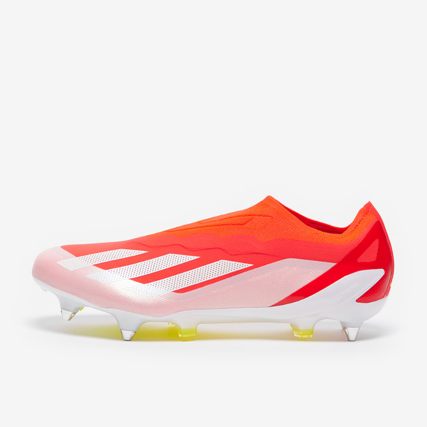 adidas X Crazyfast Elite Laceless SGSolar Red/White/Team Solar Yellow