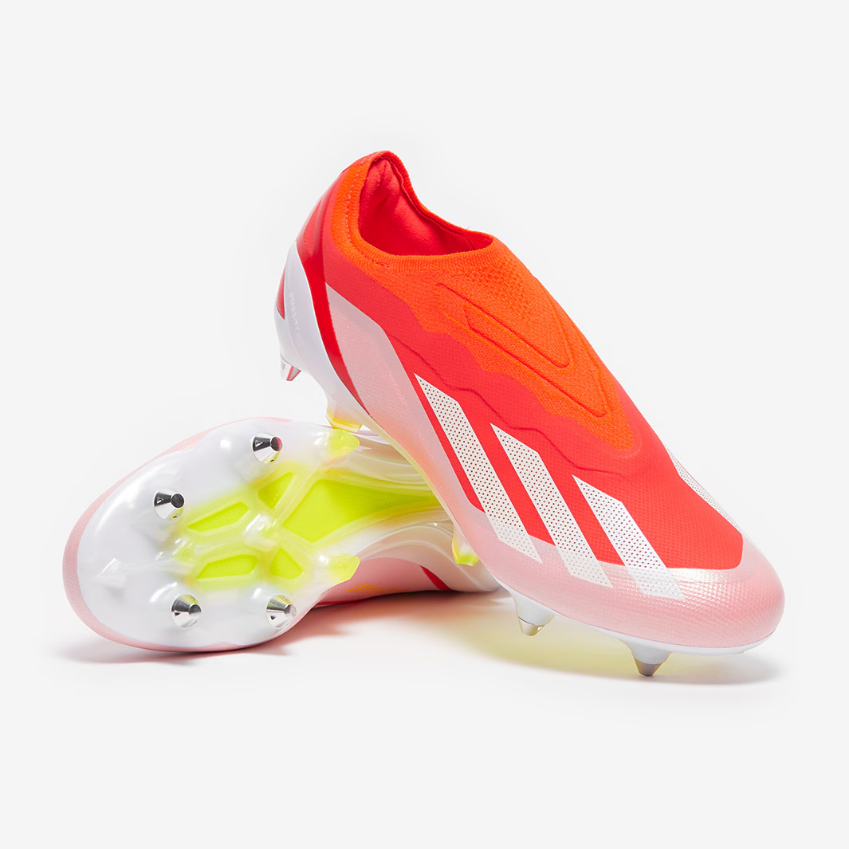 adidas X Crazyfast Elite Laceless SGSolar Red/White/Team Solar Yellow