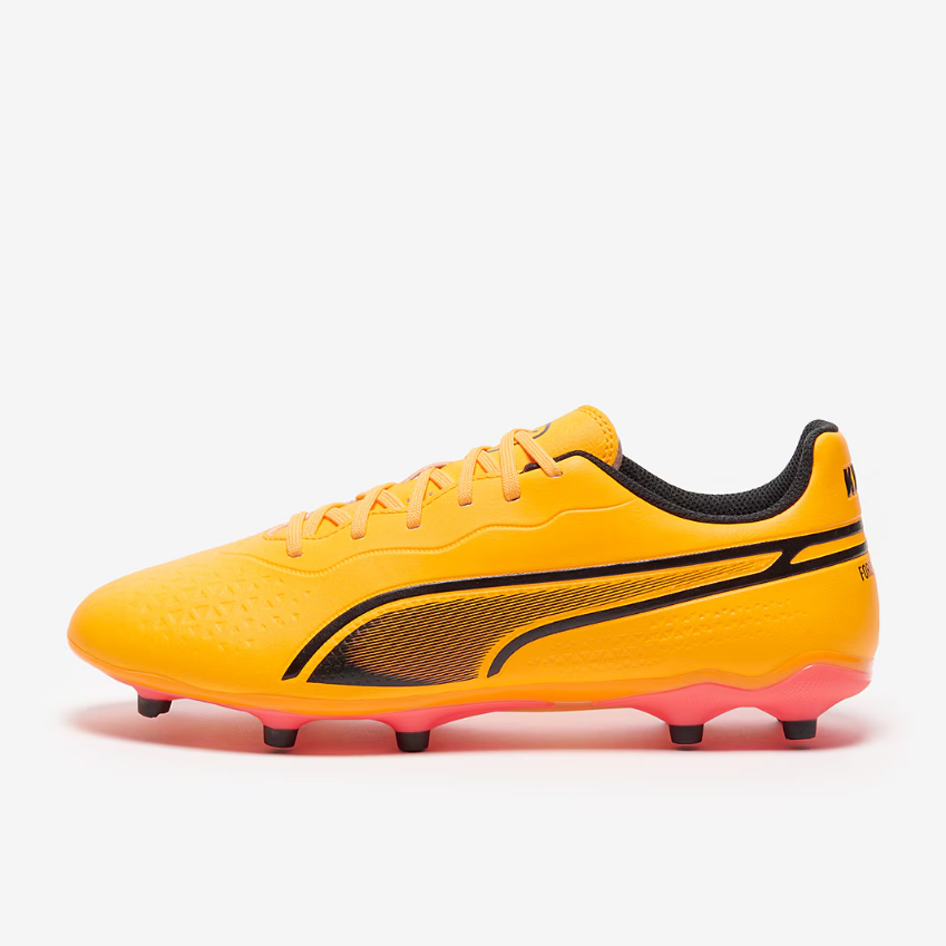 Puma King Match FG/AGSun Stream/Puma Black/Sunset Glow