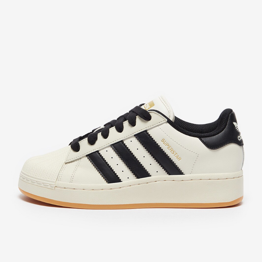 adidas Originals Womens Superstar XLGCream White/Core Black/Gum 1