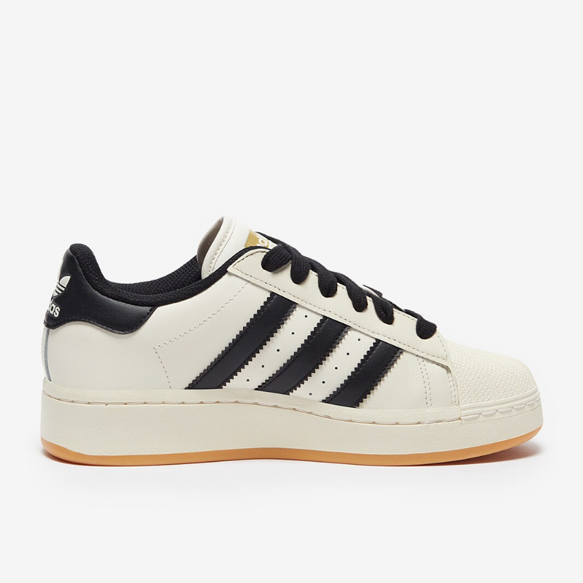 adidas Originals Womens Superstar XLGCream White/Core Black/Gum 1