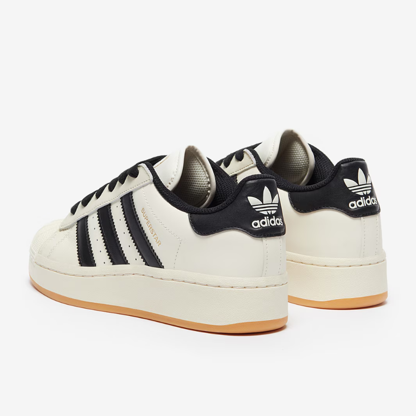 adidas Originals Womens Superstar XLGCream White/Core Black/Gum 1