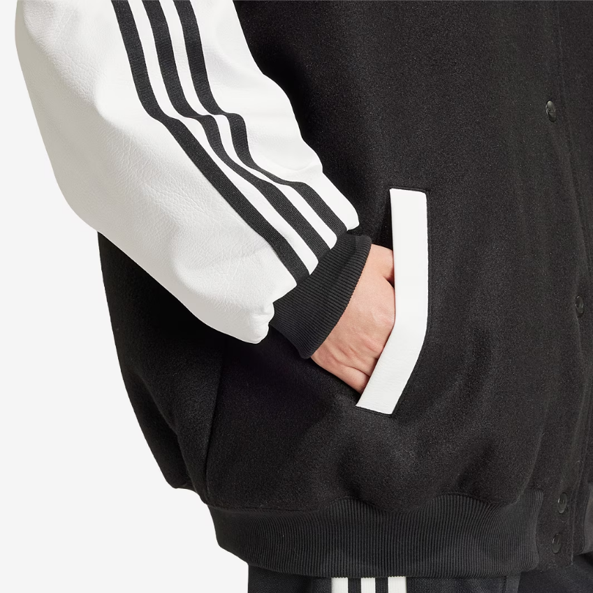 adidas Originals Womens Superstar JacketWhite/Black