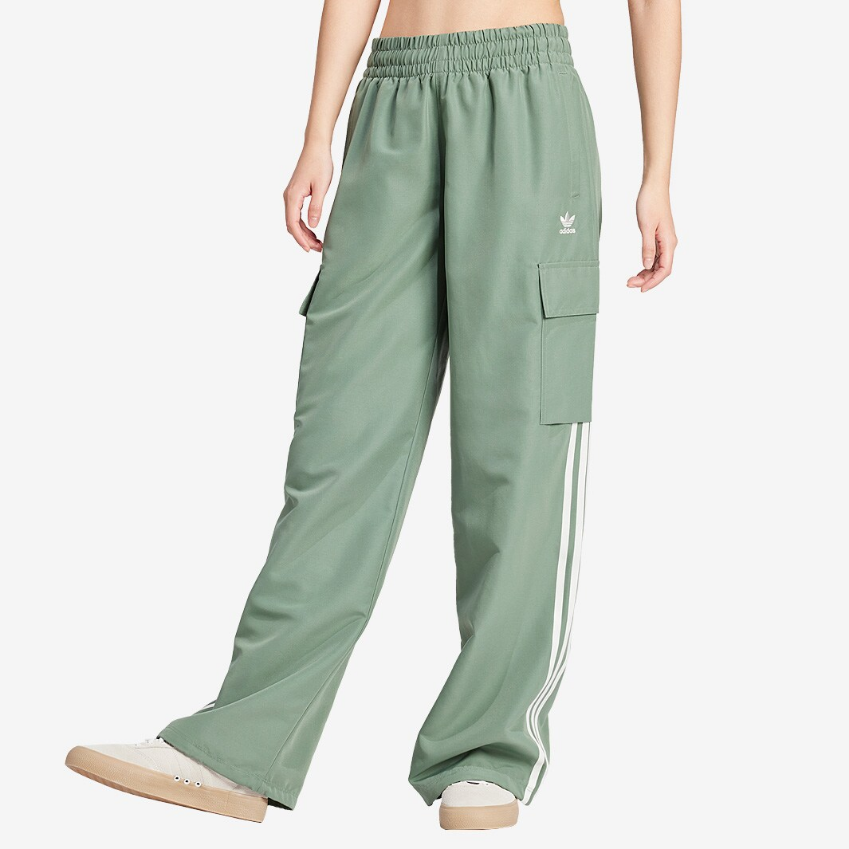adidas Originals Womens 3-Stripes Cargo PantsTrace Green