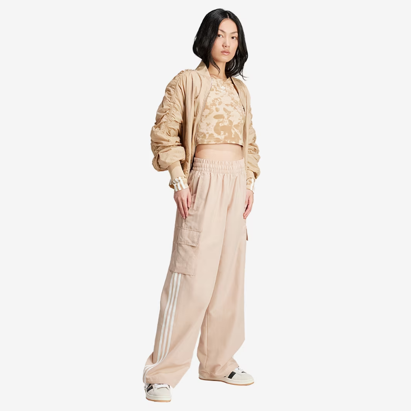 adidas Originals Womens 3-Stripes Cargo PantsMagic Beige