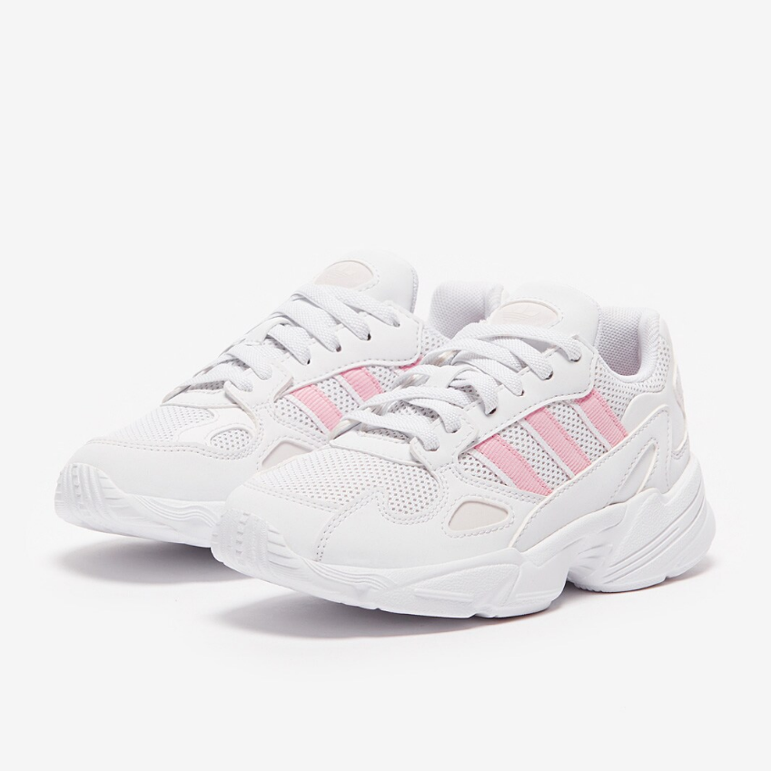 adidas Originals Younger Kids Falcon EL (PS)Ftw White/Clear Pink/Grey One