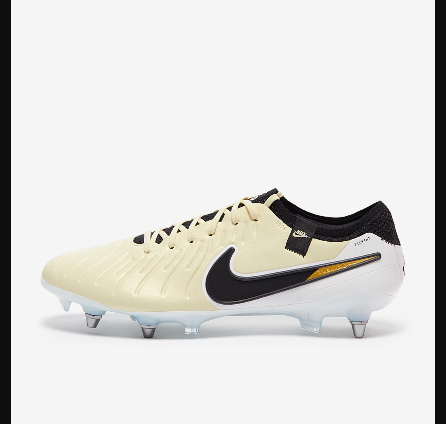 Nike Tiempo Legend X Elite SG Pro Player EditionLemonade Black Metallic Gold Coin Tiempo Legend Elite from 90