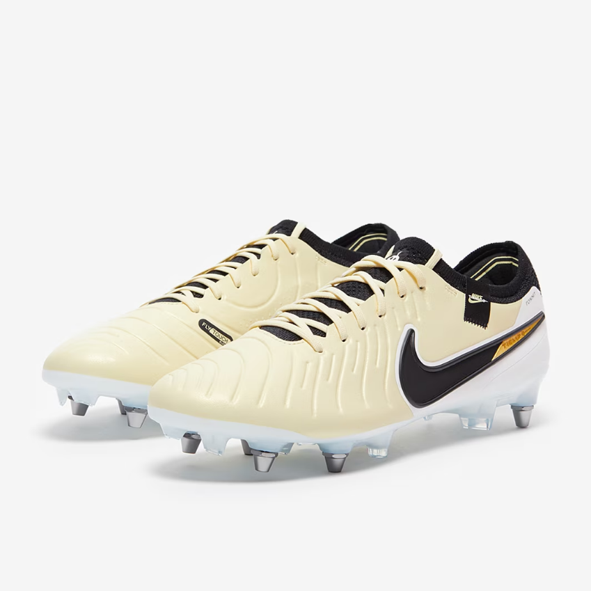 Nike Tiempo Legend X Elite SG-Pro Player EditionLemonade/Black/Metallic Gold Coin