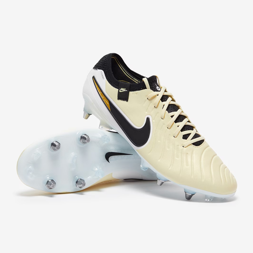 Nike Tiempo Legend X Elite SG-Pro Player EditionLemonade/Black/Metallic Gold Coin