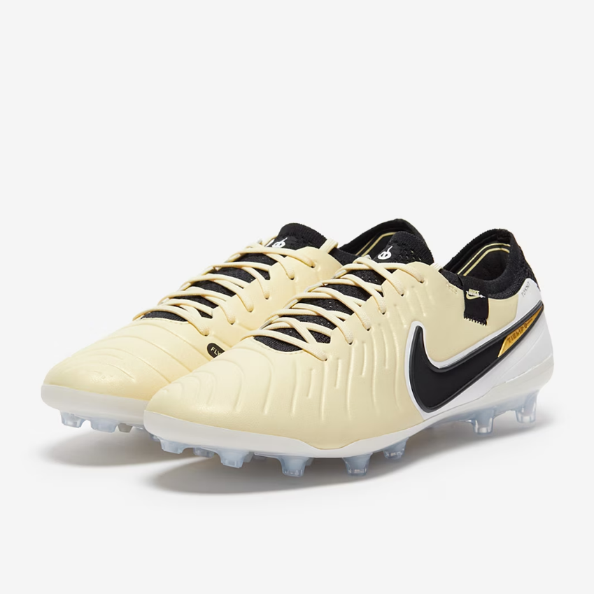 Nike Tiempo Legend X Elite AG-ProLemonade/Black/Metallic Gold Coin