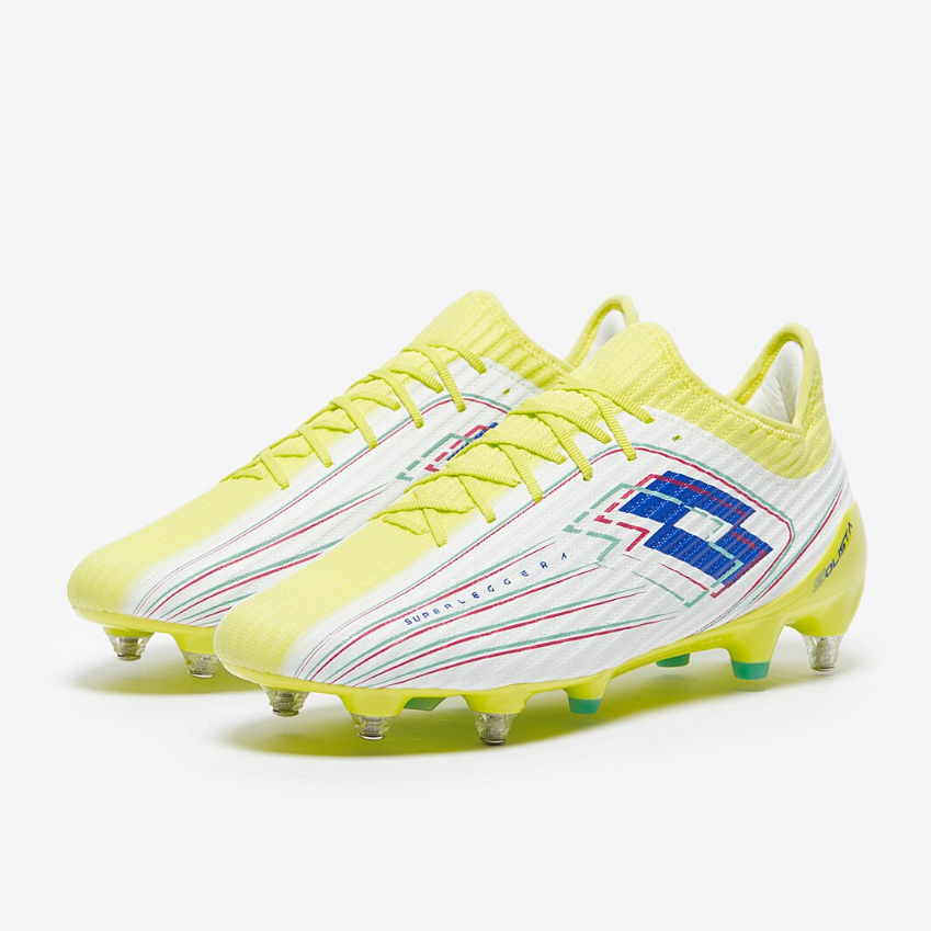 Lotto Solista 200 VIII Gravity SGSunny Lime/Surf The Web/All White