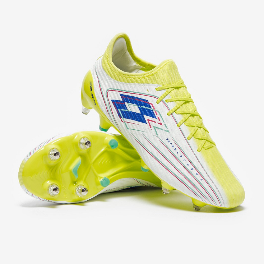 Lotto Solista 200 VIII Gravity SGSunny Lime/Surf The Web/All White