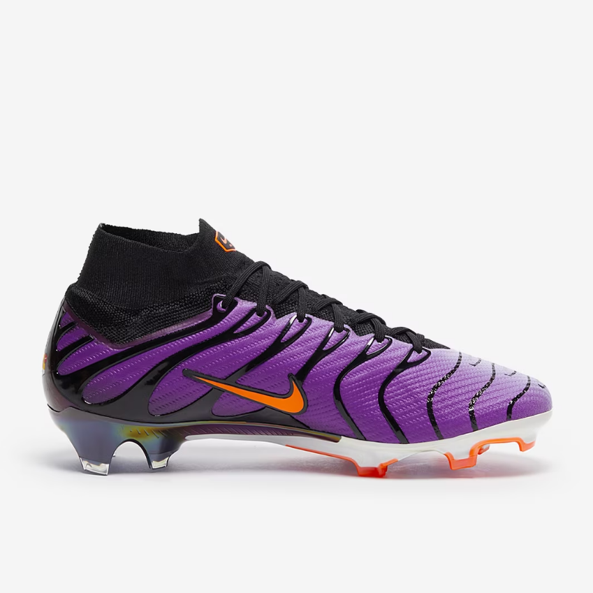 Nike Air Zoom Mercurial Superfly IX Elite x Air Max Plus FGVolt Purple/Total Orange