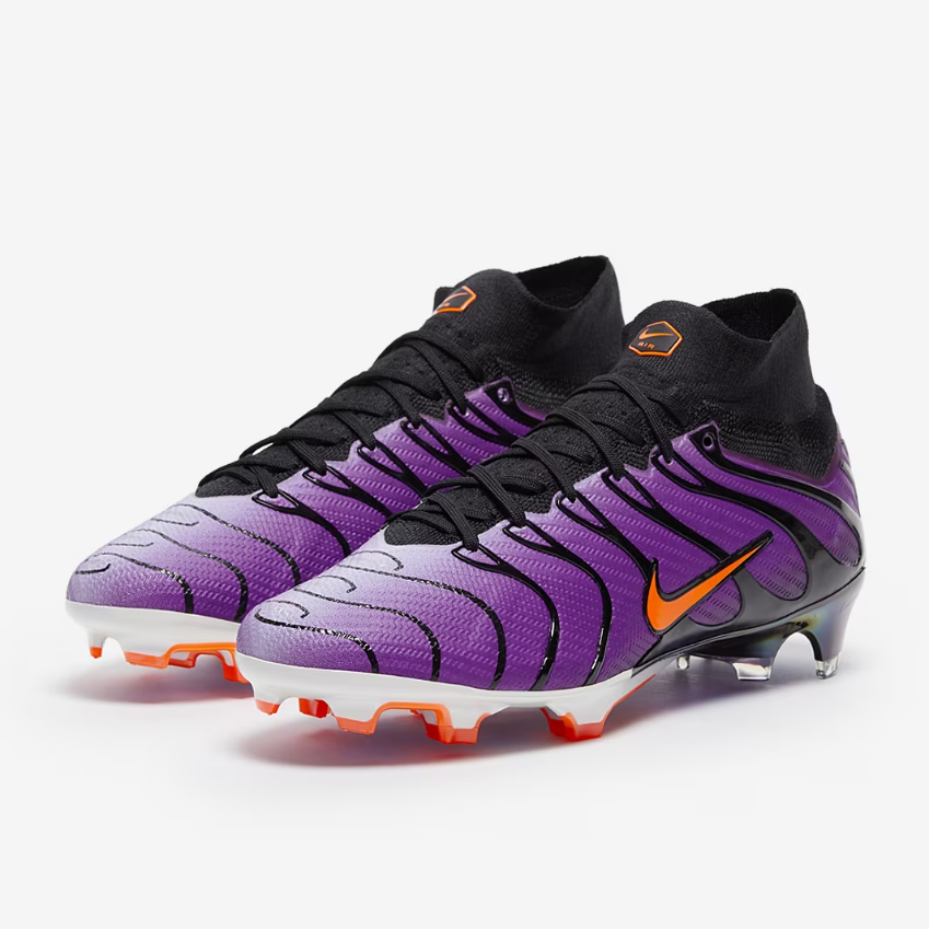 Nike Air Zoom Mercurial Superfly IX Elite x Air Max Plus FGVolt Purple/Total Orange